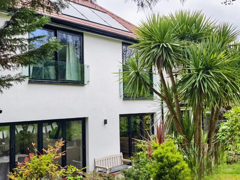 Finished: rendered, glazed and handed over, Lynwood Grove, Orpington — Fellner Construction